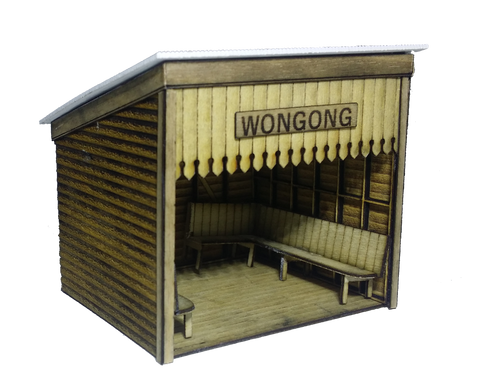 WAGR 6th Class Station - Laser Cut Kit - S scale