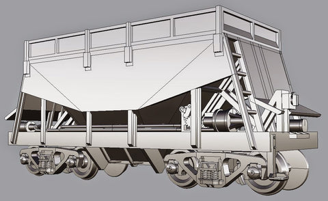 ENH/ENHA Hopper Wagon - Marbelup Models