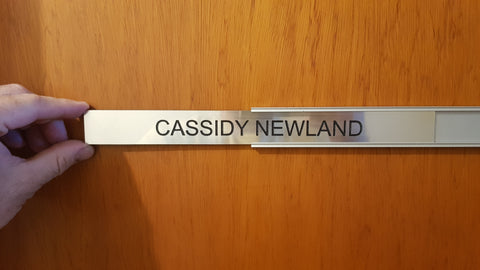Laser Engraved Signs and Badges