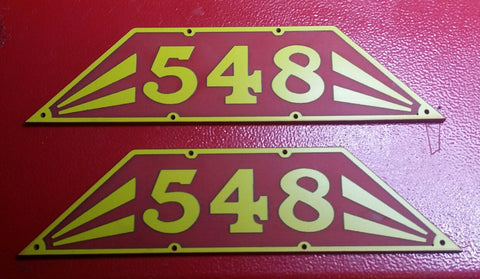 WAGR S Class Locomotive Cab No Plates - Laser Engraved