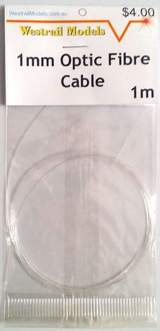 1mm Optic Fibre Cable x 1m