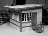 Skillion Roof Signal Cabin (Byford) - Laser Cut - S Scale