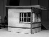 Skillion Roof Signal Cabin (Byford) - Laser Cut - S Scale
