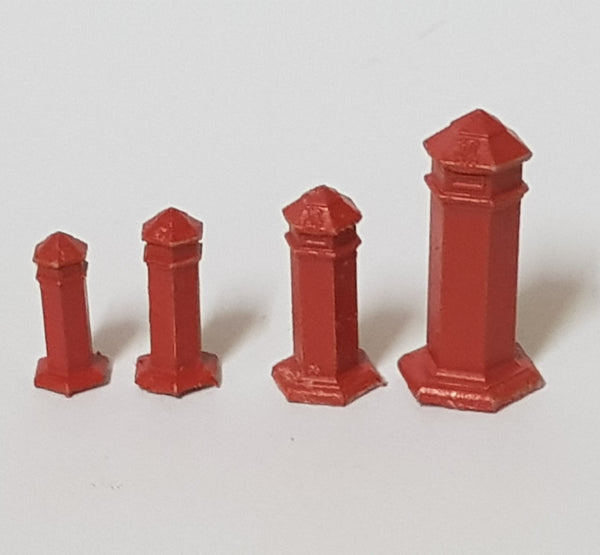 Red Pillar Post Box - Unpainted – Westrail Models