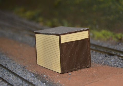 Trackside hut - Resin Cast - S scale